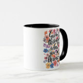 Mug Inspirational Resilience and Strength Message (Devant droit)