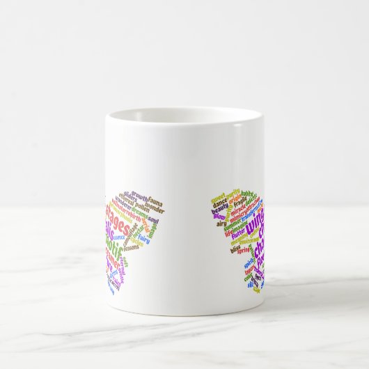 Mug Inspirationnel Elegant Papillon Cloud (Centre)