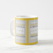 Mug inspirationnel gordon b hinckley (Devant gauche)