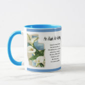 Mug Inspirationnel Il M'A Fait Digne (Gauche)
