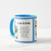 Mug Inspirationnel Il M'A Fait Digne (Devant gauche)