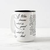 Mug Inspirationnel - Le Cheval (Devant gauche)