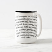 Mug Inspirationnel - Le Cheval (Devant droit)