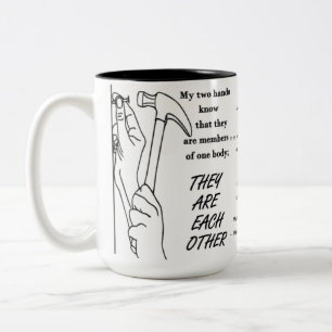 Mug Inspirationnel - Mes mains