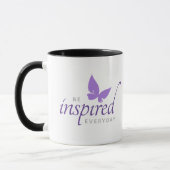 Mug Inspirationnel Soyez Inspiré Papillon Quotidien (Gauche)