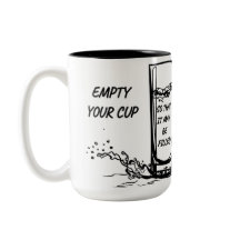Mug Inspirationnel - Videz votre tasse
