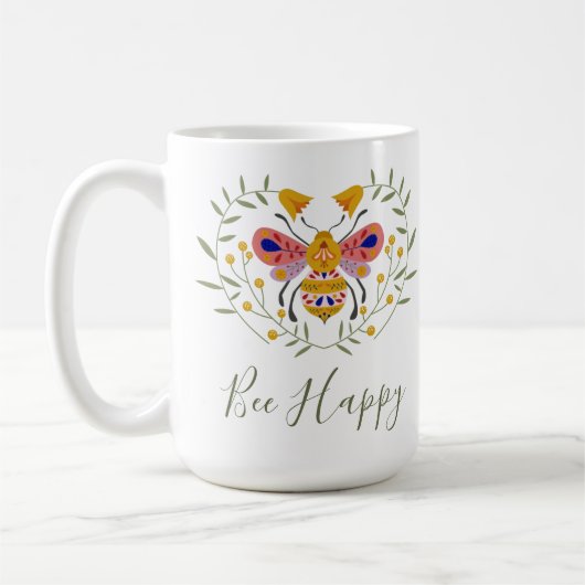 Mug Inspirationnelle Abee Happy (Gauche)