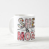 Mug Inspirationnelle Elle Est Maman Aimée (Devant gauche)