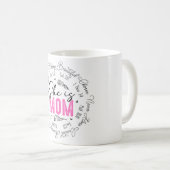 Mug Inspirationnelle Elle Est Maman Aimée (Devant droit)