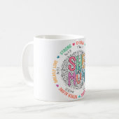 Mug Inspirationnelle Elle Est Maman Aimée (Devant gauche)