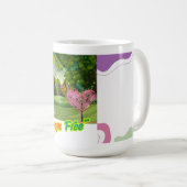 Mug Inspirationnelle "Roam Free" - Aventure. (Devant droit)