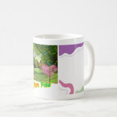 Mug Inspirationnelle "Roam Free" - Aventure. (Devant droit)
