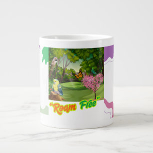 Mug Inspirationnelle "Roam Free" - Aventure.