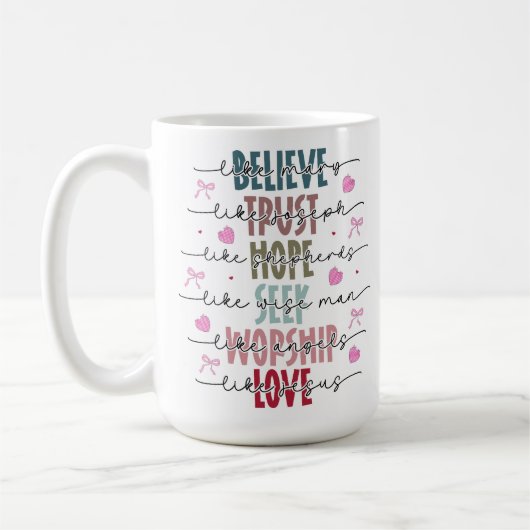 Mug Inspiré de la foi (Gauche)