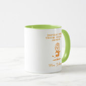 Mug Inspire Futures Stories Sentences English Teacher (Devant droit)