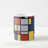 Mug inspiré par Mondrian (Centre)
