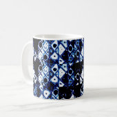 Mug inspiré par Shibori (Devant gauche)