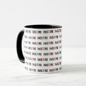 Mug InsPire Pi jour | Joyeux cadeau de jour de Pi Math (Devant gauche)
