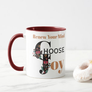 Mug Inspiré remplacez votre esprit choisissent la joie