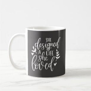 Mug Inspirée, elle a conçu une vie qu'elle aimait Bota