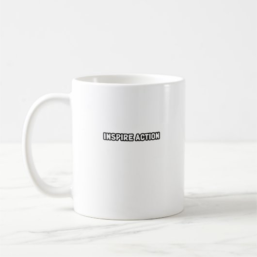 Mug Inspirer Action Motivation Leadership Influence Pr (Gauche)