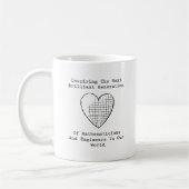 Mug Inspirer la prochaine génération : l'avenir des ma (Gauche)