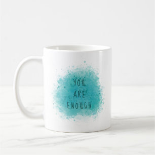 Mug Inspirer Vous Êtes Assez Simple Citation D'Affirma