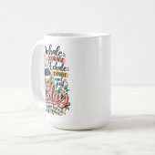 Mug Inspirez du Courage, Expirez le Doute (Devant gauche)