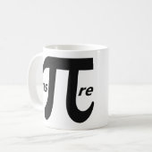 Mug Inspirez le symbole inspiré de pi (Devant gauche)