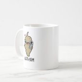 Mug Insta-yam Funny Social Media Veggie Pun (Devant gauche)