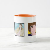 Mug Instagram 4 conceptions faites sur commande de (Centre)