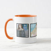 Mug Instagram 4 conceptions faites sur commande de (Gauche)