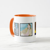 Mug Instagram 4 conceptions faites sur commande de (Devant gauche)