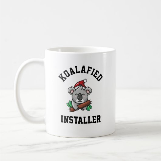 Mug Installateur Koalafied (Gauche)