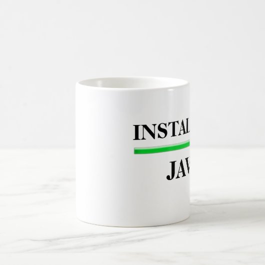 Mug Installation de Java (Centre)