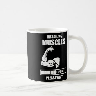Mug Installation De Muscles Veuillez Patienter Gym Bod