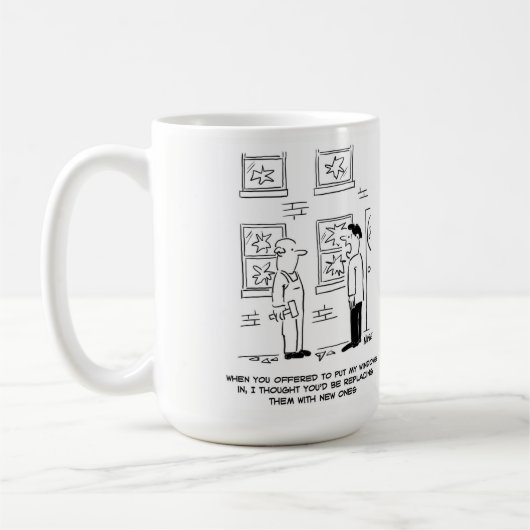 Mug Installation De Windows. Un Malentendu. (Gauche)