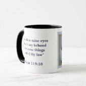 MUG INSTALLÉ DANS LA BOUGIE DU CIEL (Devant gauche)