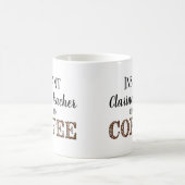 Mug Instant Clarinet Enseignant Juste Ajouter De La Mu (Centre)