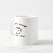 Mug Instant humain juste ajouter du café (Devant gauche)