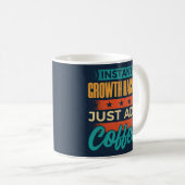 Mug Instantané de croissance Hacker juste ajouter café (Devant droit)