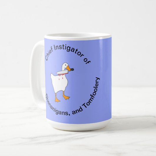 Mug Instigateur de farces (Devant gauche)