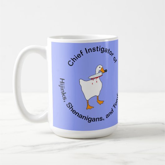 Mug Instigator of Hijinks (Gauche)