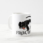 Mug Instinct de survie Combat, Fuite ou Figement ? Cho (Devant gauche)