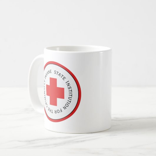 Mug Institution D'État Pour Les Criminellement Insanes (Devant gauche)