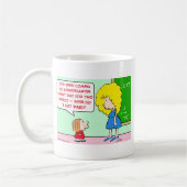 Mug institutrice gardienne payée (Gauche)