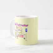 Mug Instructeur clinique cadeaux de "ces étudiants" (Devant gauche)