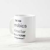 Mug instructeur d'aérobic (Devant gauche)