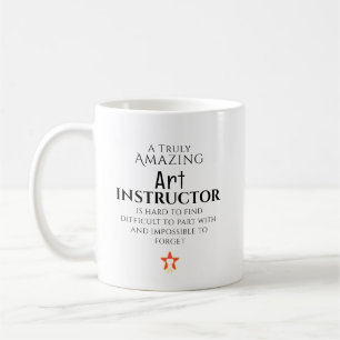 Mug Instructeur d'art incroyable difficile à trouver P