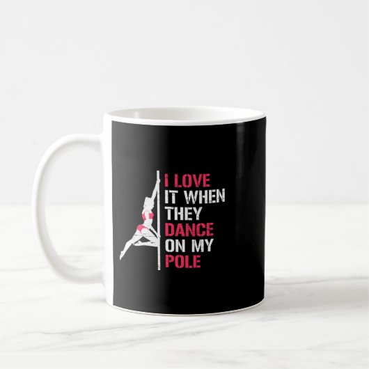 Mug Instructeur de danse de danse de la danseuse (Gauche)